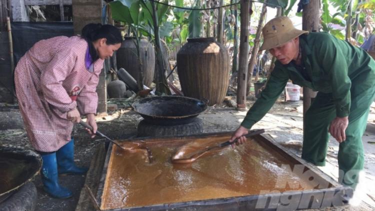 Làng nghề đường phên ở Cao Bằng