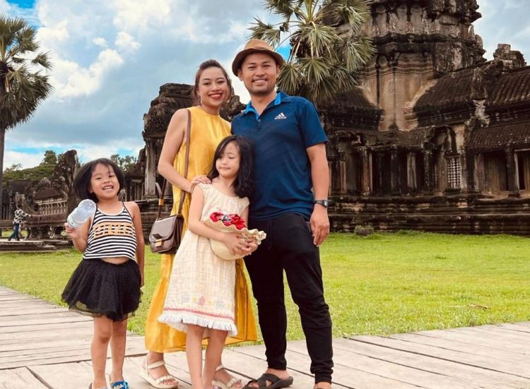 Xuyên Việt ra Tây Bắc thăm quê vợ, cả nhà 4 người quyết định xuyên Lào - Campuchia đi về cho thỏa đam mê xê dịch