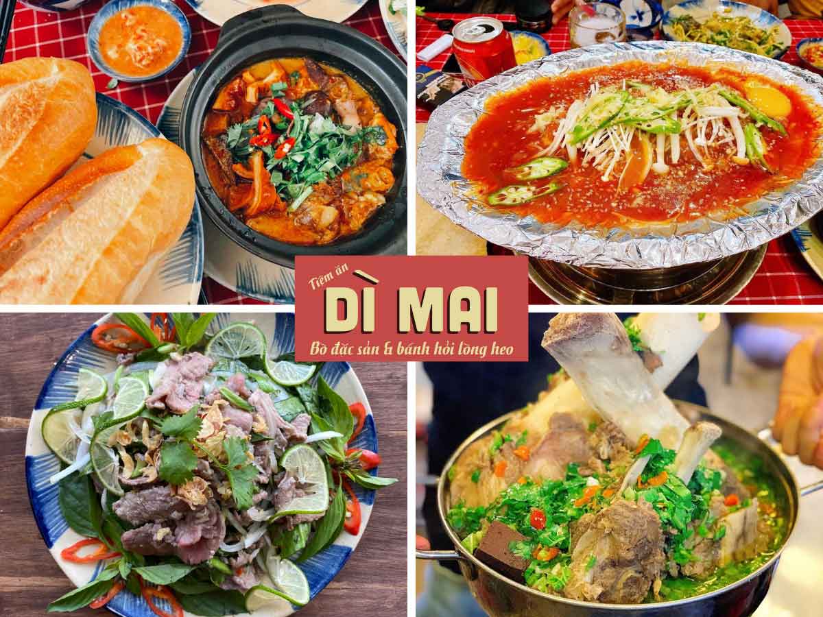 Món gỏi bò tái chanh, bò sốt cay, phá lấu và xí quách cay khổng lồ&nbsp;