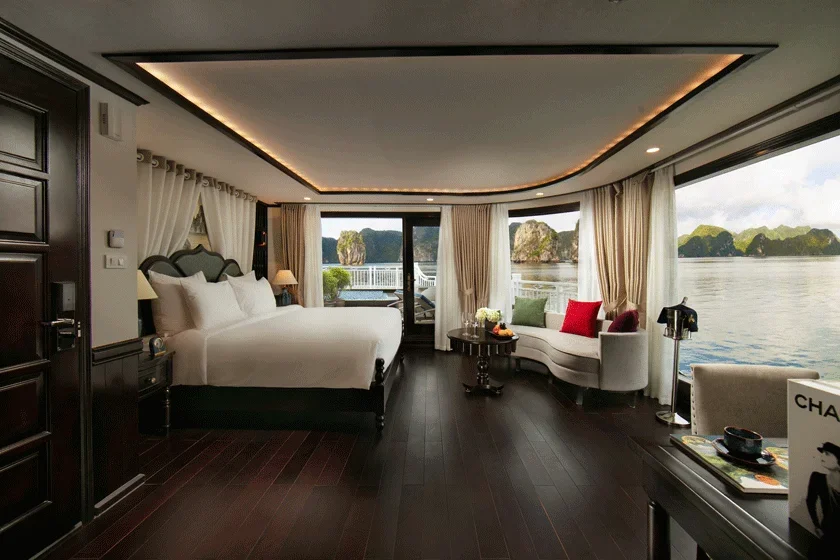 Du thuyền Hermes Cruises Hạ Long Bay Luxury Cruise Trip