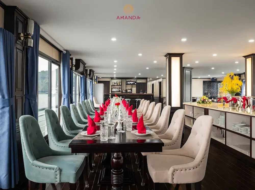 Du thuyền Amanda Pearl Cruise Hạ Long