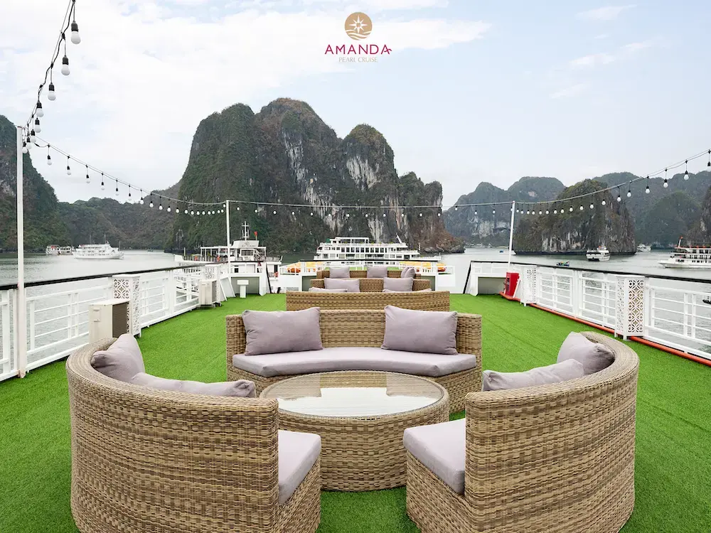 Du thuyền Amanda Pearl Cruise Hạ Long