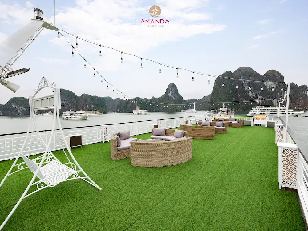 Du thuyền Amanda Pearl Cruise Hạ Long