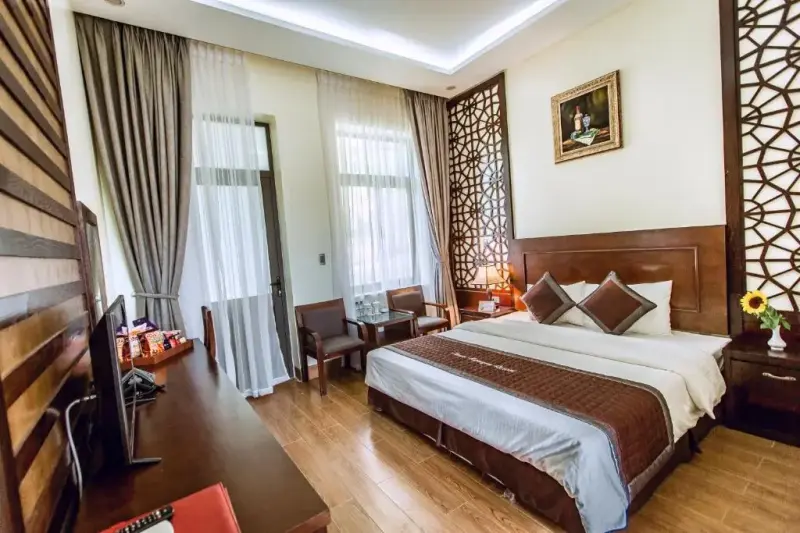 Thảo Nguyên Resort Mộc Châu - Phòng Deluxe Double, Twin và Triple - Khu Biệt thự