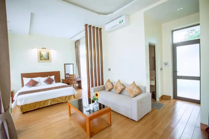 Thảo Nguyên Resort Mộc Châu - Phòng Deluxe Double, Deluxe Twin - Khu Trung tâm