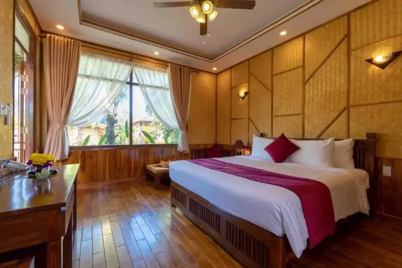 Phú Quốc Bambusa Resort - Bungalow garden view