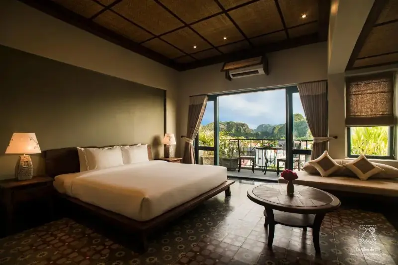 Khách sạn Le Clos Du Fil Boutique Hotel & Spa Ninh Bình - Deluxe King Room