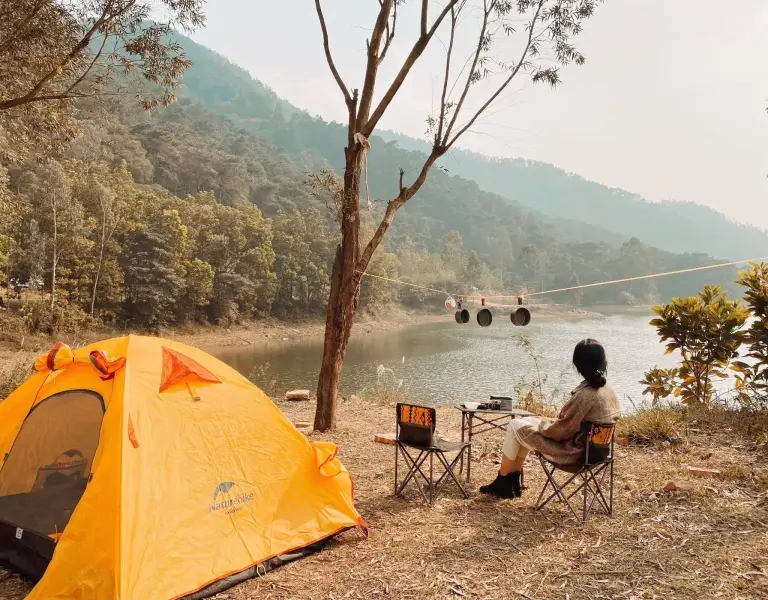 Homestay Đồng Đò Lake House Sóc Sơn Hà Nội - Lều Trong Ngày