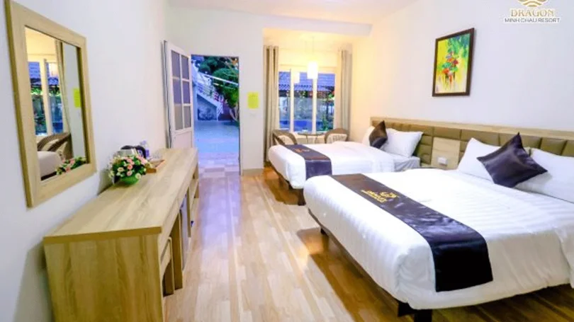 Dragon Minh Châu Resort Quảng Ninh - Phòng 2 giường 1,4x2m