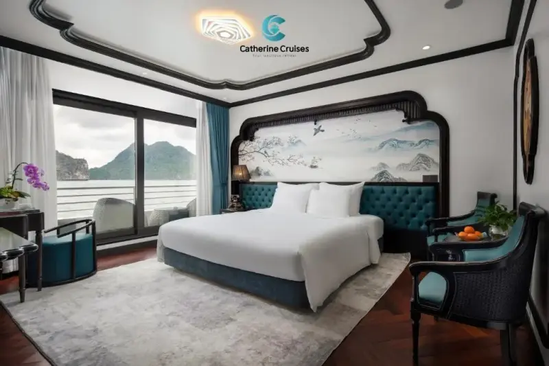 Du thuyền Catherine Cruises Hạ Long - Premier Suite T2