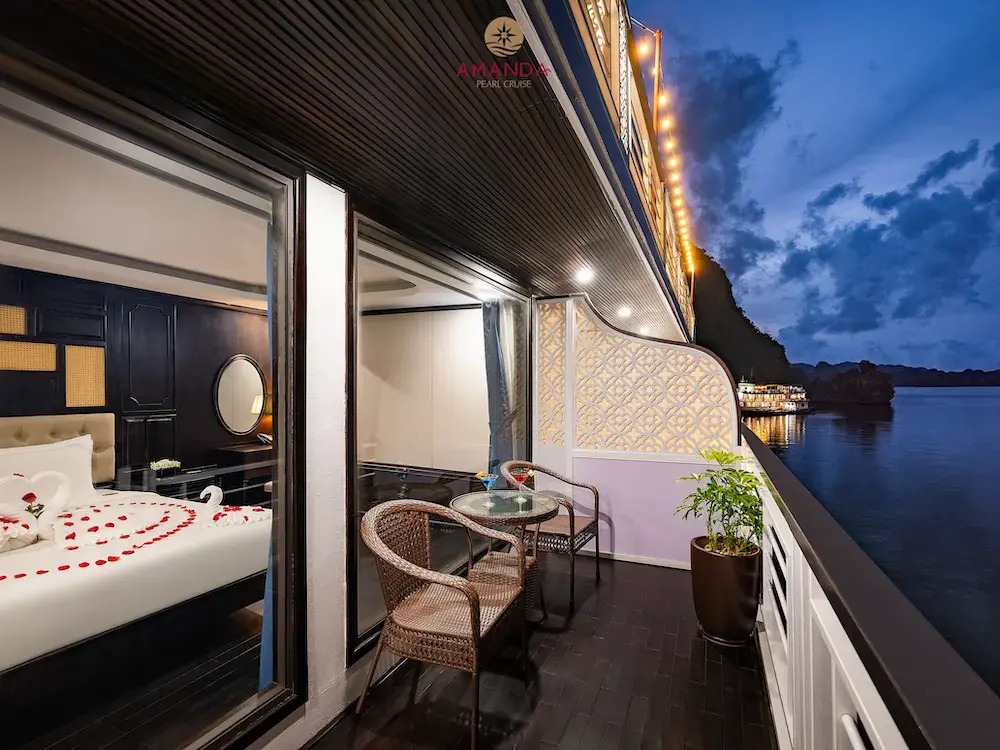 Du thuyền Amanda Pearl Cruise Hạ Long