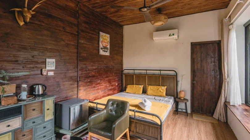 Homestay Nhà Bên Rừng - U Lesa Sóc Sơn Hà Nội - Nhà Vẩy Ốc (2 - 4 người)
