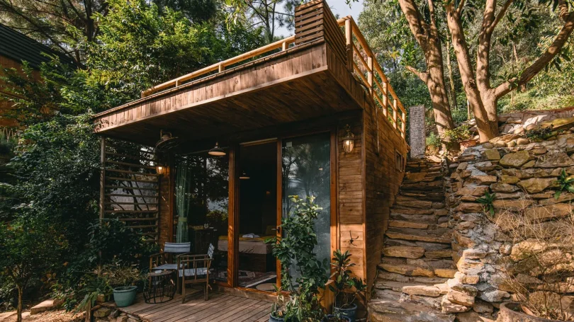 Homestay Nhà Bên Rừng - U Lesa Sóc Sơn Hà Nội - Nhà Dương Xỉ (SL: 6 - 10 người)
