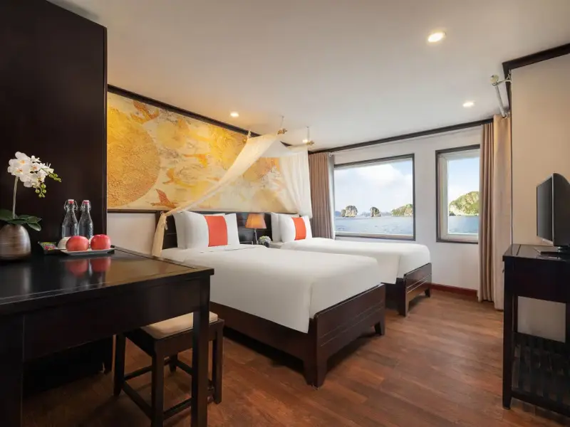 Du thuyền Amanda Premier Cruise Hạ Long - Senior Cabin Private Balcony