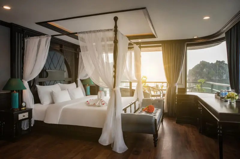Du thuyền Doris Cruise Hạ Long - Executive Suite with Terrace