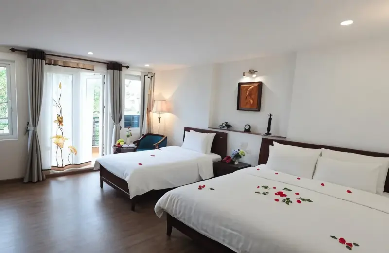 Khách sạn Hà Nội Siva Luxury Hotel - Family 3 Balcony