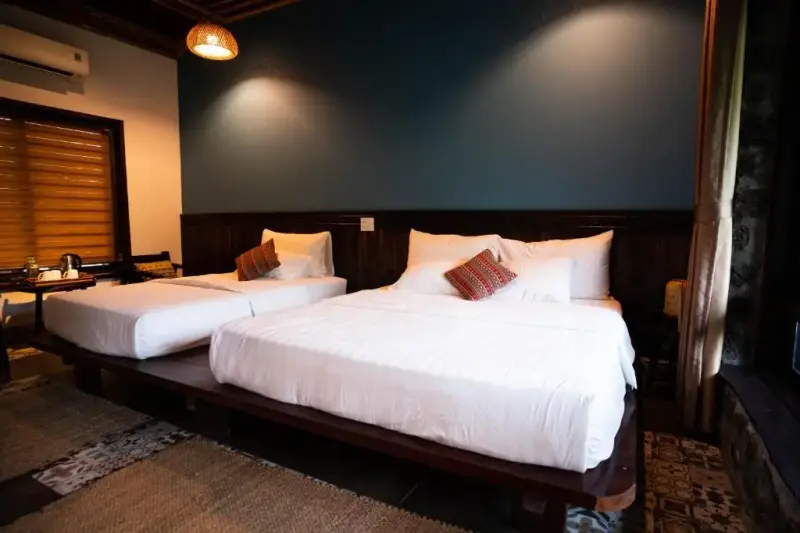 Resort Tràng An Ecolodge Ninh Bình - Deluxe Triple room