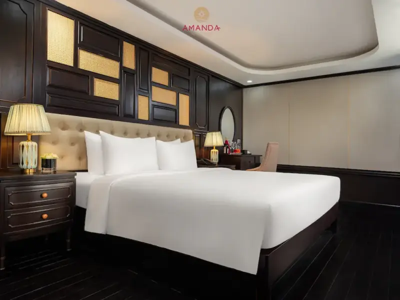 Du thuyền Amanda Pearl Cruise Hạ Long - Senior Triple Ocean View