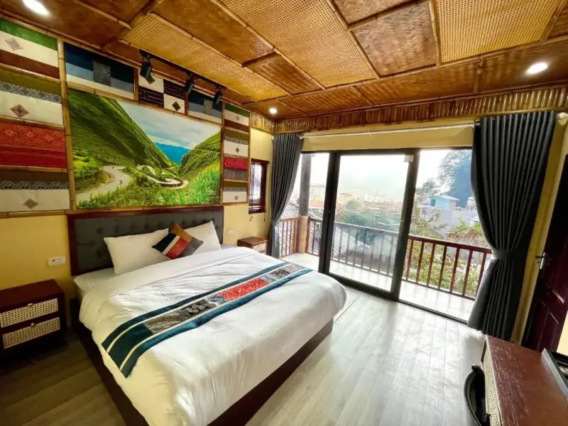Homestay Đồng Văn Cliffside House Hà Giang - Bungalow Deluxe Double