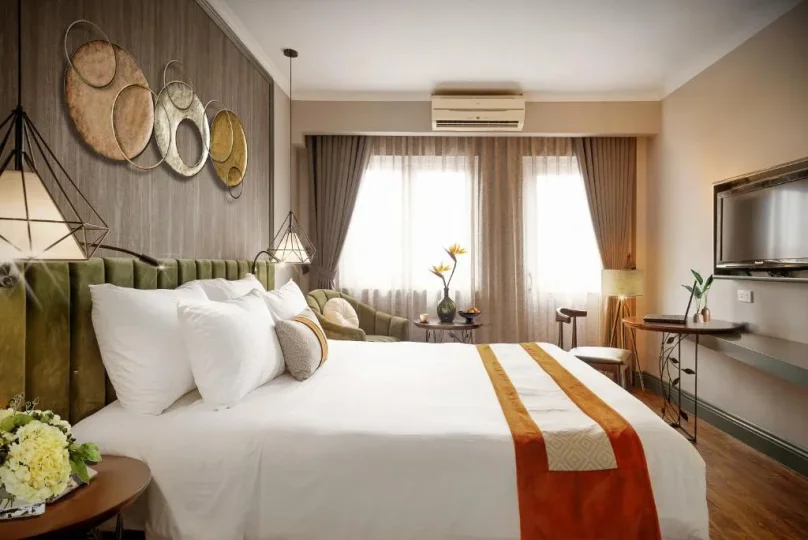 Khách sạn Hà Nội Center Silk Hotel And Travel - Suite With City View