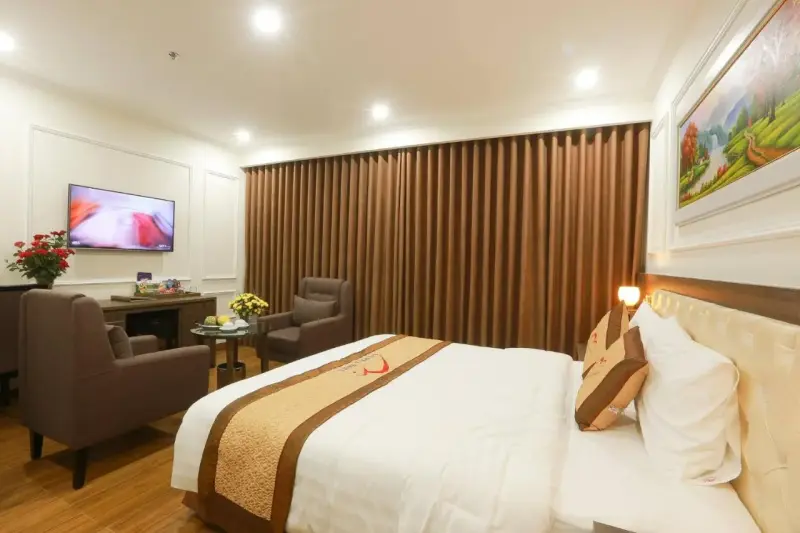 Khách sạn Đại Phát Hotel Hà Nội - Deluxe King Bed