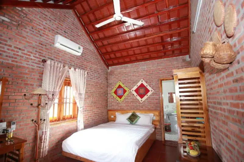 Homestay Ninh Bình Mountain View - Deluxe Double Bungalow