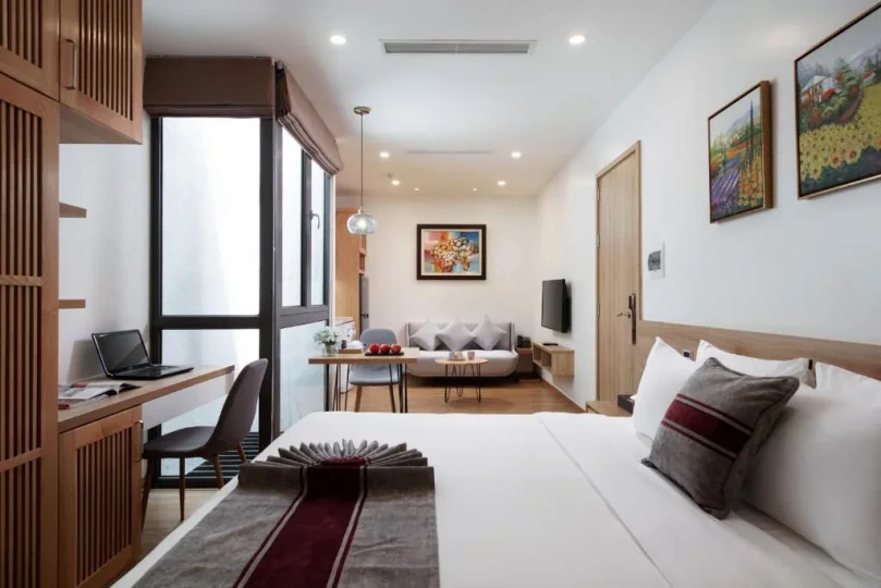 Khách sạn The Galaxy Home Hotel & Apartment Hà Nội - Deluxe
