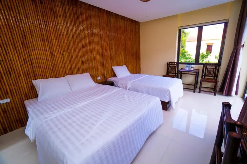 Khách sạn Tràng An Retreat Hotel Ninh Bình - Phòng 3 Người Nhìn Ra Vườn