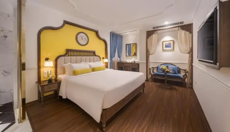 Khách sạn Hà Nội Tirant Hotel - Deluxe Double/Twin Internal view