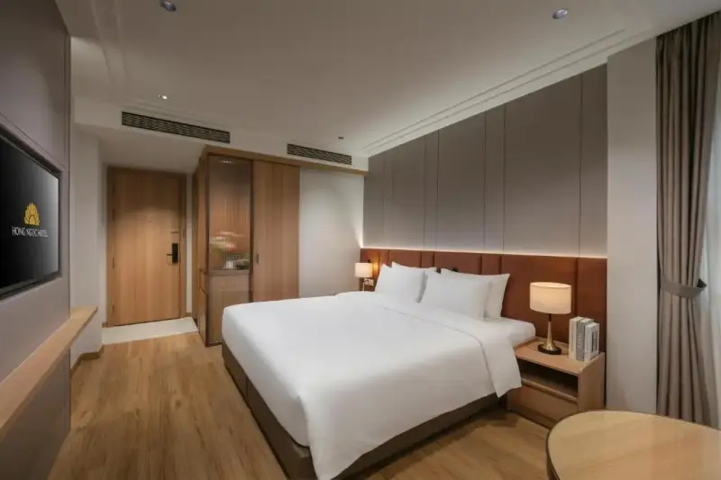 Khách sạn Hồng Ngọc Cochinchine Boutique Hotel & Spa Hà Nội - Deluxe hướng phố