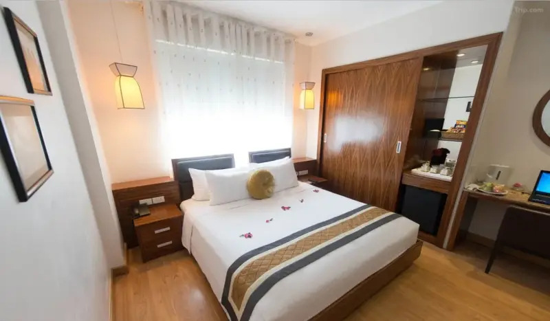 Khách sạn Hanoi Elite Hotel Hà Nội - Phòng Deluxe Giường Đôi