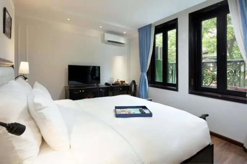 Khách sạn Hanoi Media Hotel & Spa Hà Nội - Deluxe With City View Double/ Twin