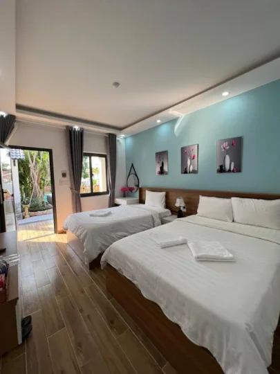 Rum Resort Phú Quốc - Phòng 2 giường đôi nhìn ra vườn
