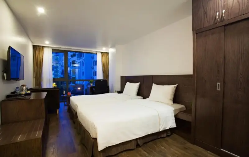 Khách sạn Inearth Hotel Hà Nội - Deluxe Twin Room