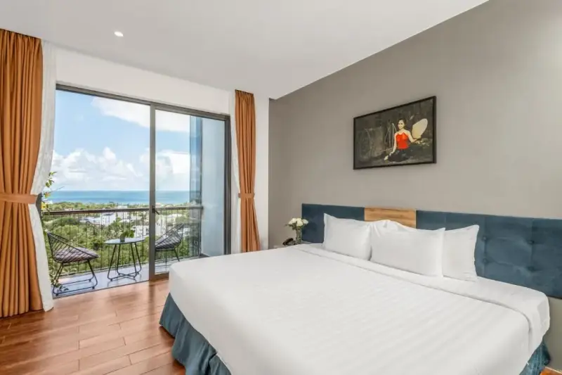 Tom Hill Boutique Resort & Spa Phú Quốc - Deluxe Sea View with Balcony