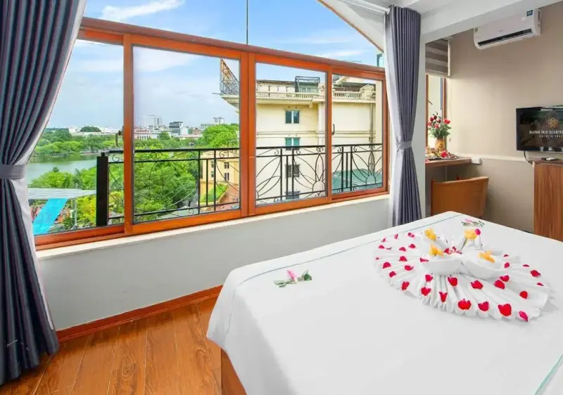 Khách sạn Hanoi Old Quarter Hotel Hà Nội - Phòng Deluxe