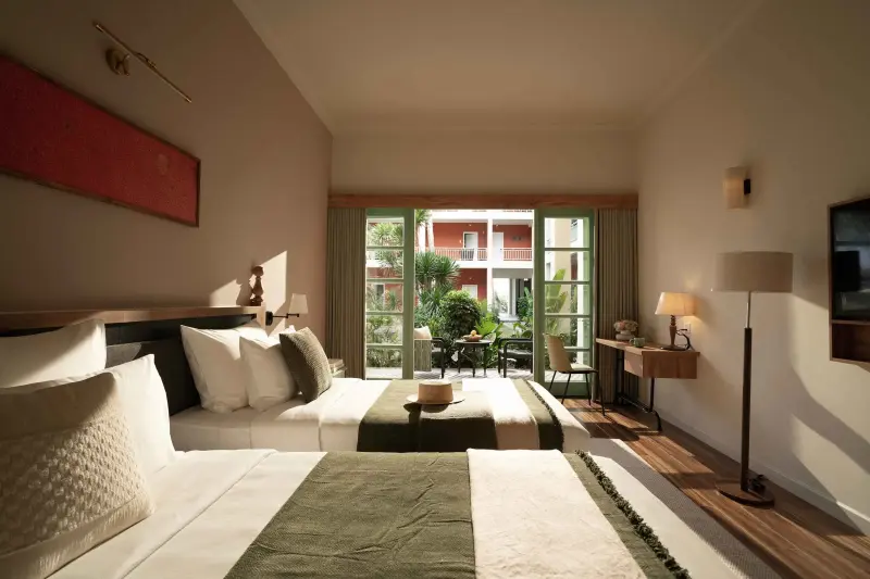 M Village Resort Riverbeach Hội An - Deluxe Twin Garden View