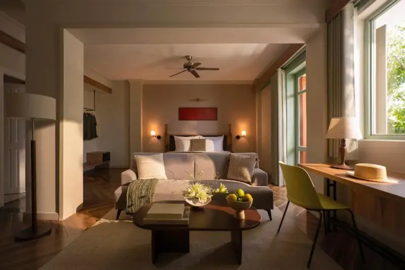 M Village Resort Riverbeach Hội An - Junior Suite Garden View - double  bed
