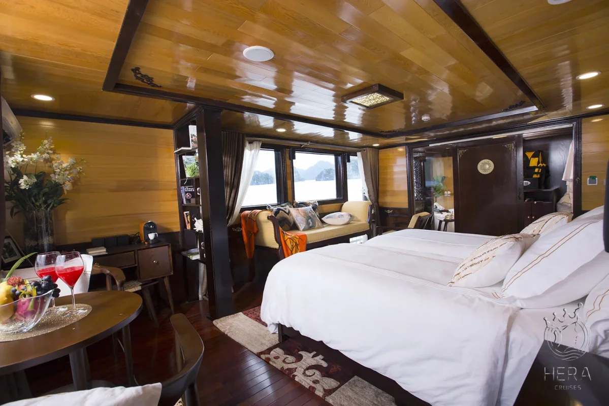 Du thuyền Hera Grand Luxury Cruise Hạ Long