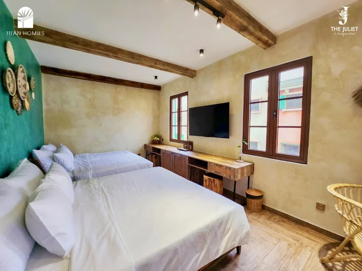 Khách sạn Juliet's Boutique Hotel Ama71 Phú Quốc - Phòng Twin (no window) AB1.2