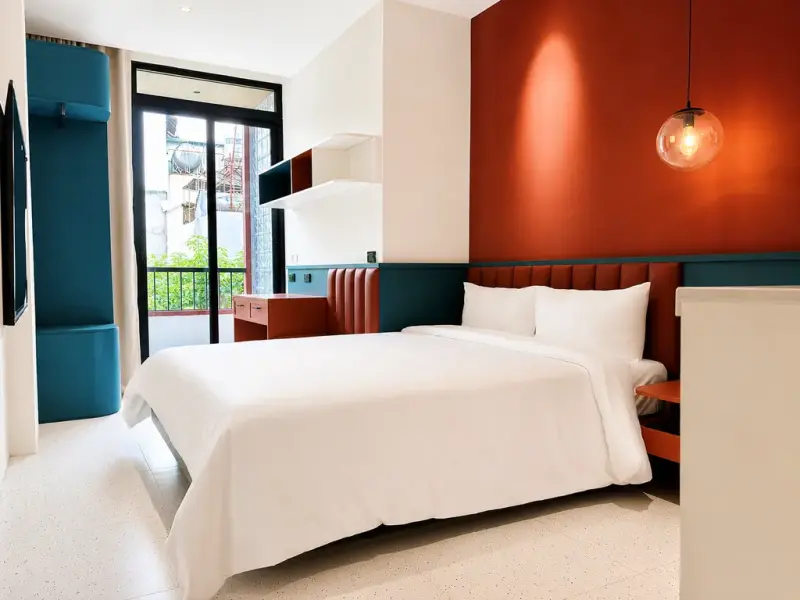 Khách sạn Amana Living - Hồng Hà Hồ Chí Minh - Deluxe Balcony