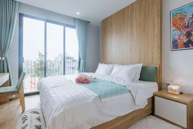 Căn hộ Crescendo Urban Stay Tây Hồ Hà Nội - Apartment with Balcony (405, 505)