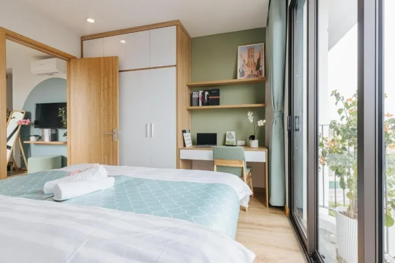 Căn hộ Crescendo Urban Stay Tây Hồ Hà Nội - Apartment with Lakeview (605)