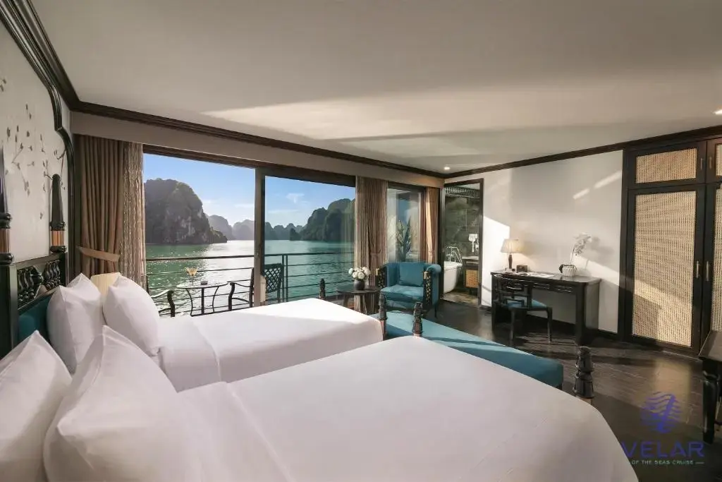 Du thuyền Velar Of The Seas Cruise Hạ Long