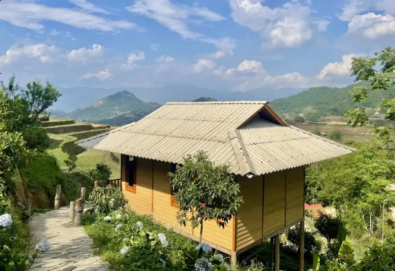 Khu nghỉ dưỡng Bồng Bềnh Retreat Hà Giang - Bungalow Đơn Lập - Nàng Hương