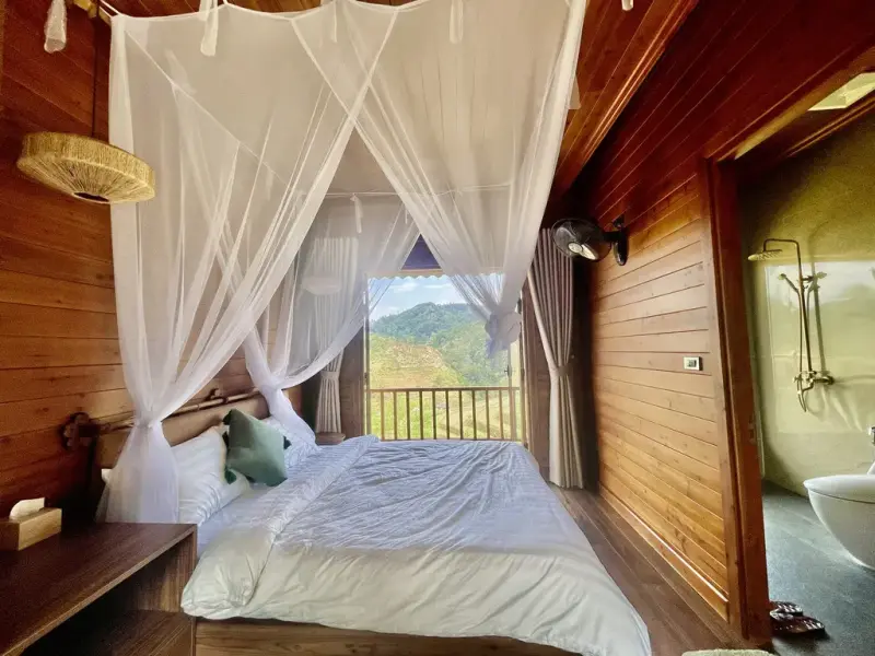 Khu nghỉ dưỡng Bồng Bềnh Retreat Hà Giang - Bungalow Song Lập - Tẻ Nương 1-2, Nếp Nương 1-2