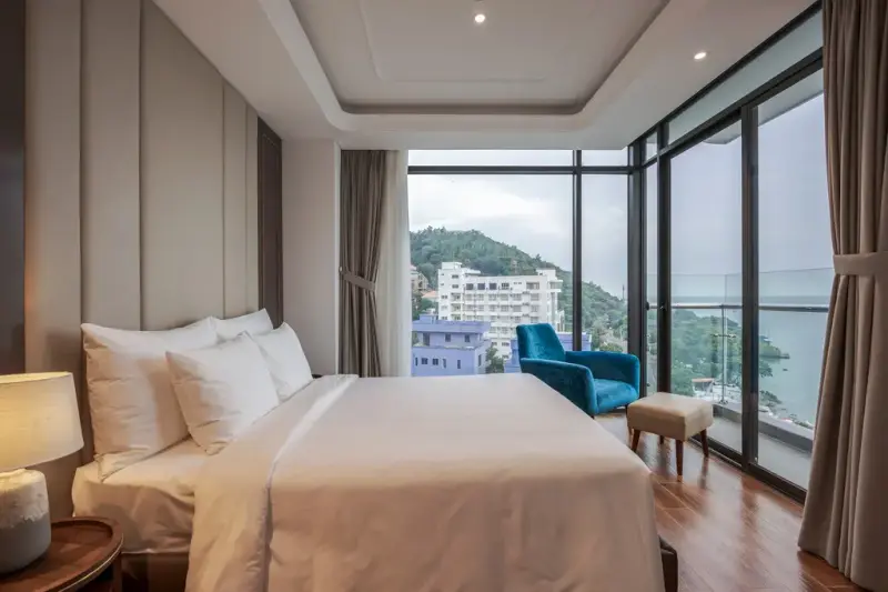 Khách sạn Oyster Bay Hotel Vũng Tàu - Apartment 2 Bed rooms Sea view