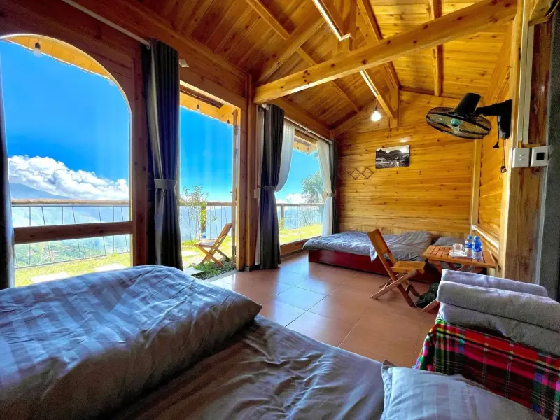 Moong Homestay & Coffee Tà Xùa Sơn La - Phòng Đôi