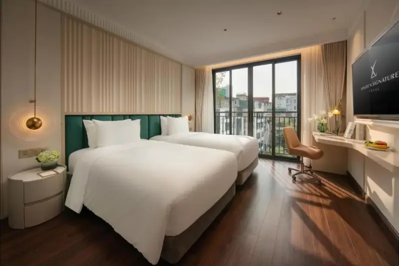 Khách sạn Luxeden Hotel Hà Nội - Junior Suite Balcony Twin