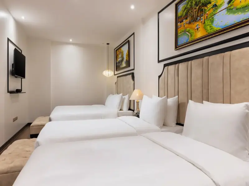 Khách sạn Hà Nội Calista Hotel - Family Suite Room with Balcony